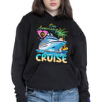 Our Anniversary Cruise with Palm Trees and Ocean
