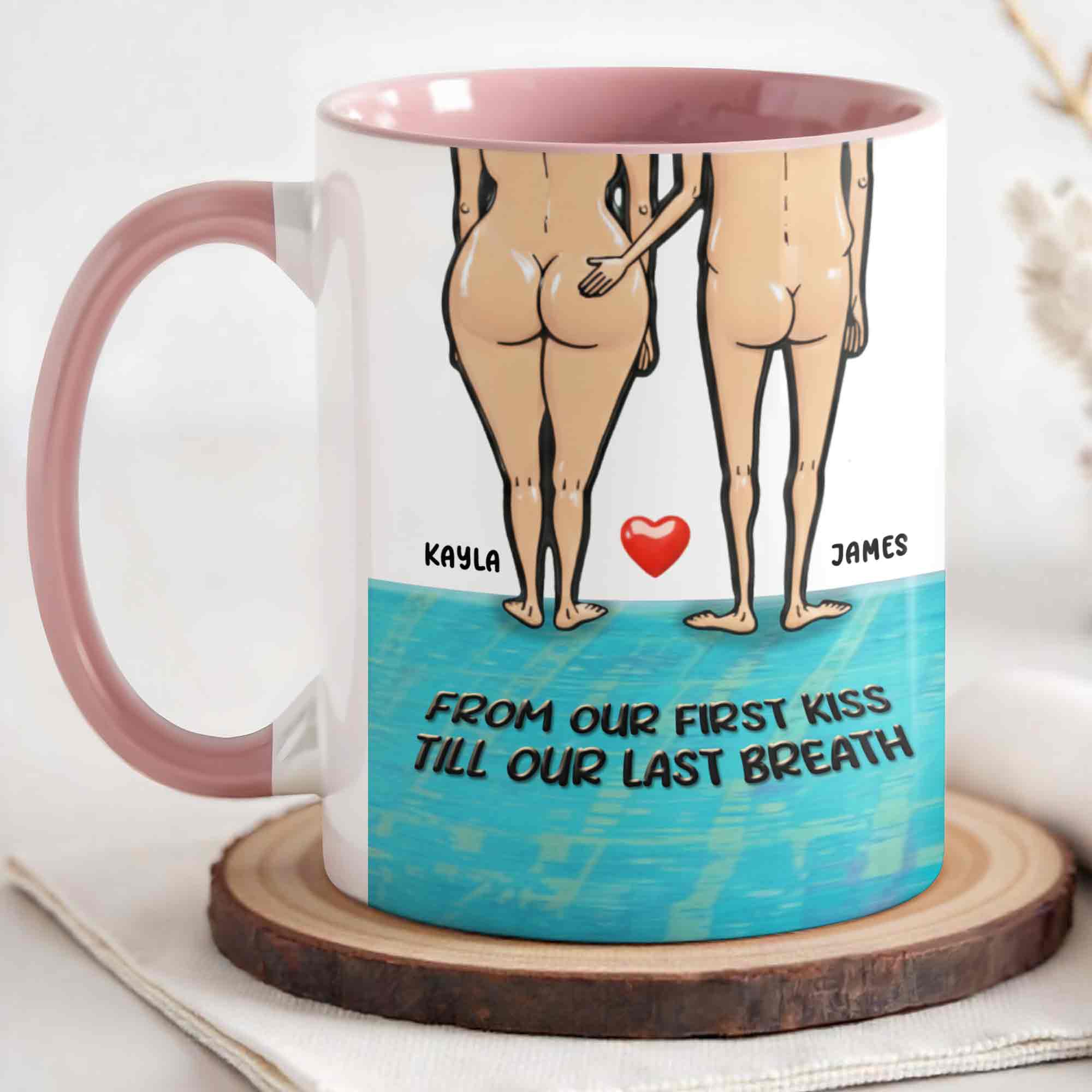 From Our First Kiss Till Our Last Breath, Couple And Heart