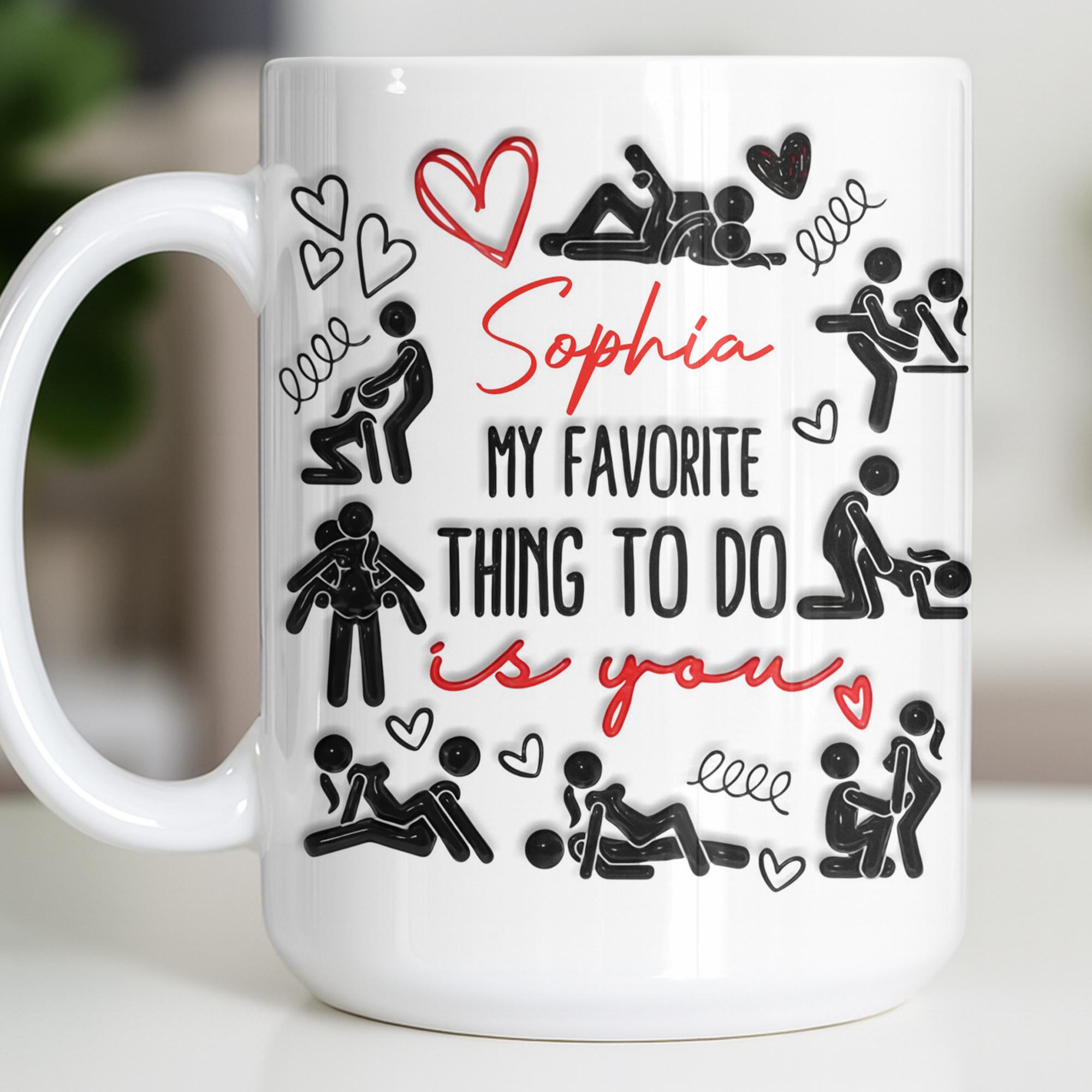 My Favorite Thing To Do Is You Hearts