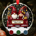 Growing Old Together, Gnomes Riding Truck With Christmas Tree