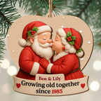 Growing Old Together With Santa And Mrs Claus