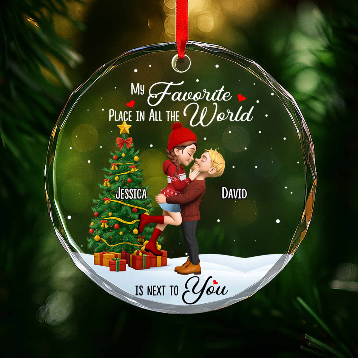 My Favorite Place Is Next to You, Christmas Tree and Gifts