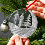 Growing Old With You, Elderly Couple And Christmas Tree