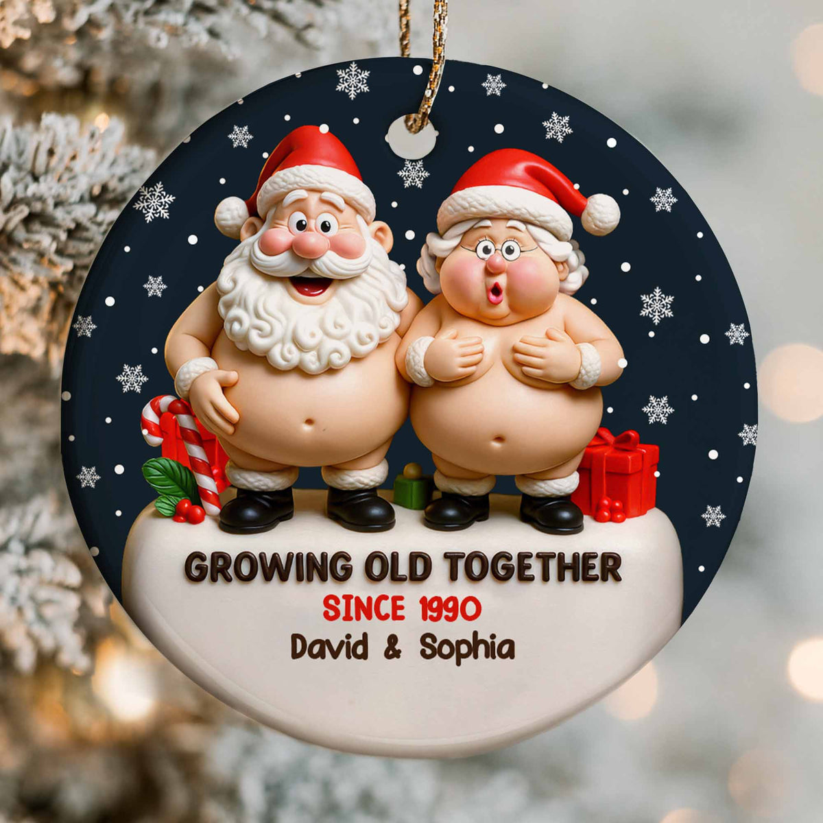 Growing Old Together With Santa Claus