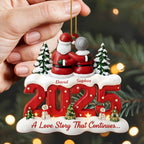 A Love Story That Continues, Santa Claus And Christmas Themes