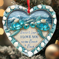 I Love You To The Beach And Back Featuring Turtles And Shells