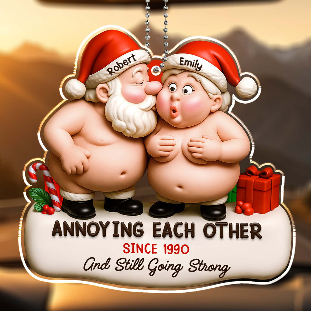 Annoying Each Other And Still Going Strong, Santa Hats
