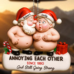 Annoying Each Other And Still Going Strong, Santa Hats