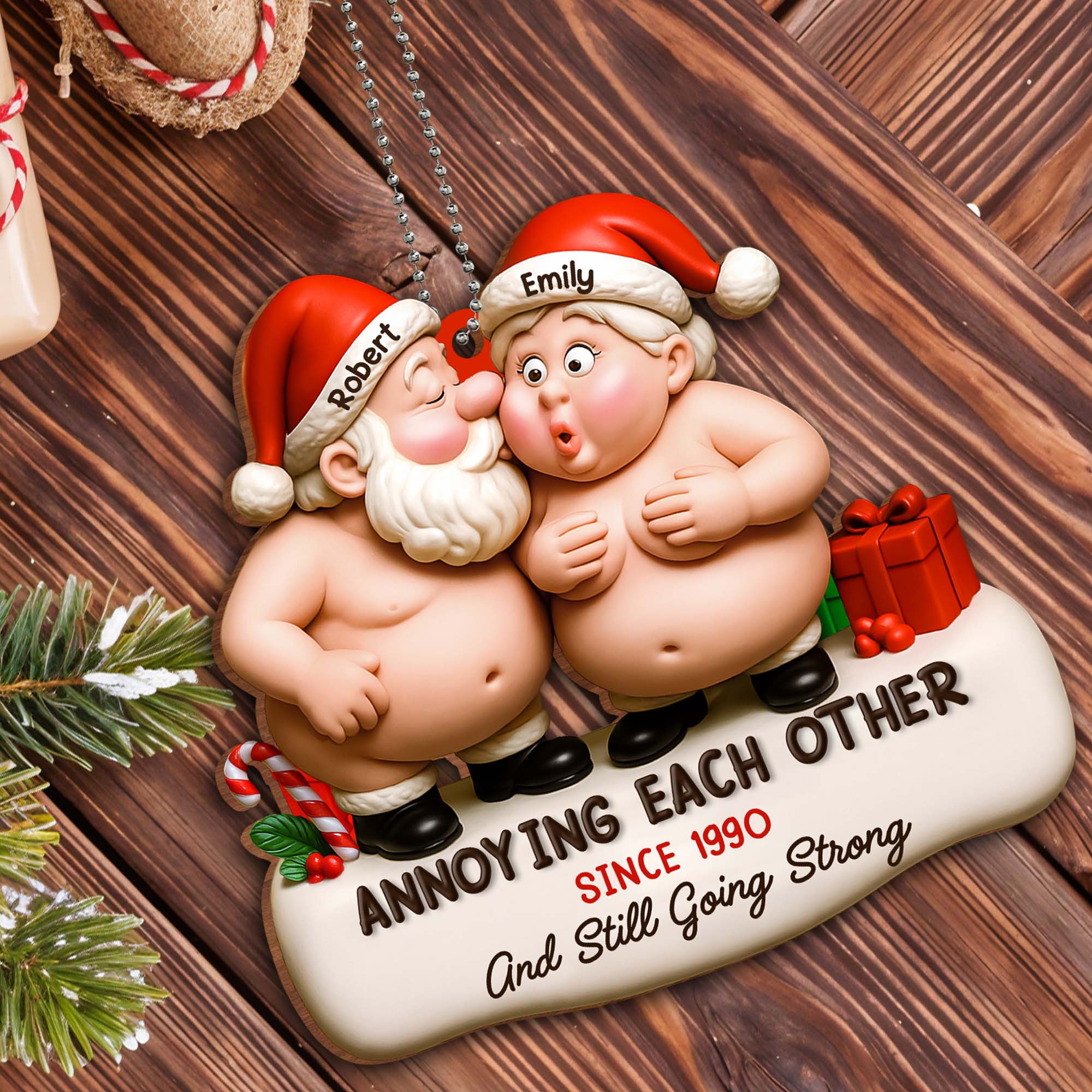 Annoying Each Other And Still Going Strong, Santa Hats