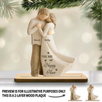 You Are My Happy Place, Couple Embracing