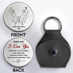 When I Say I Love You, Heart and Linked Hands Design