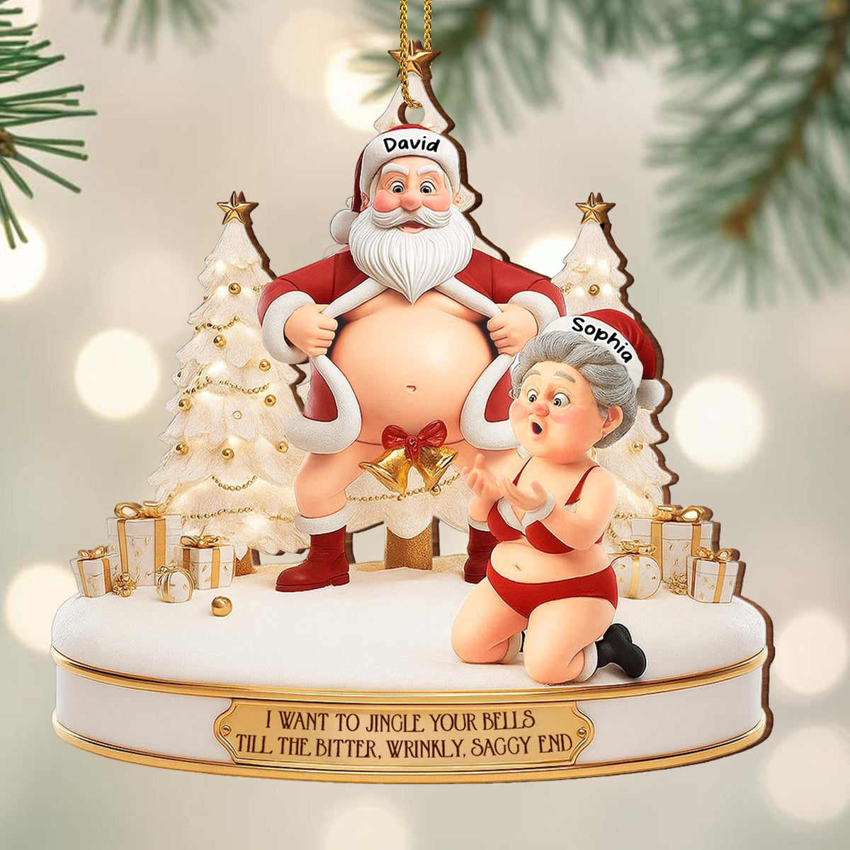 I Want To Jingle Your Bells, Christmas With Santa And Mrs. Claus