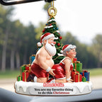You Are My Favorite Thing To Do This Christmas, Santa And Gifts