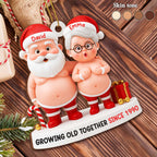 Growing Old Together With Santa And Mrs. Claus