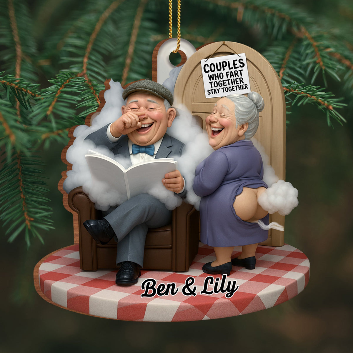 Couples Who Fart Together Stay Together, Book, Fart Clouds