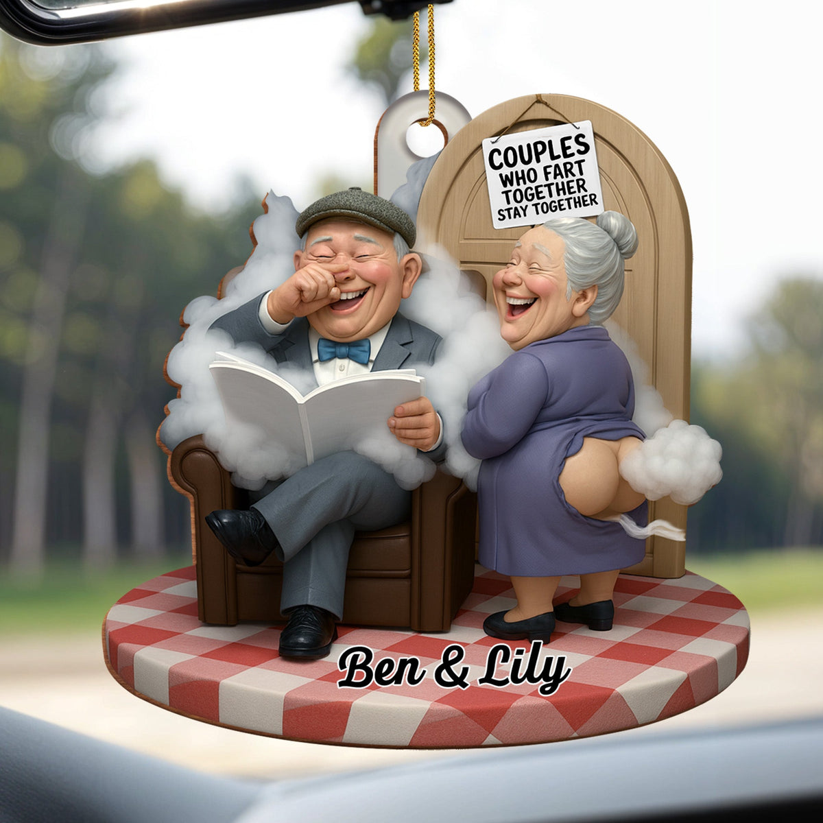 Couples Who Fart Together Stay Together, Book, Fart Clouds