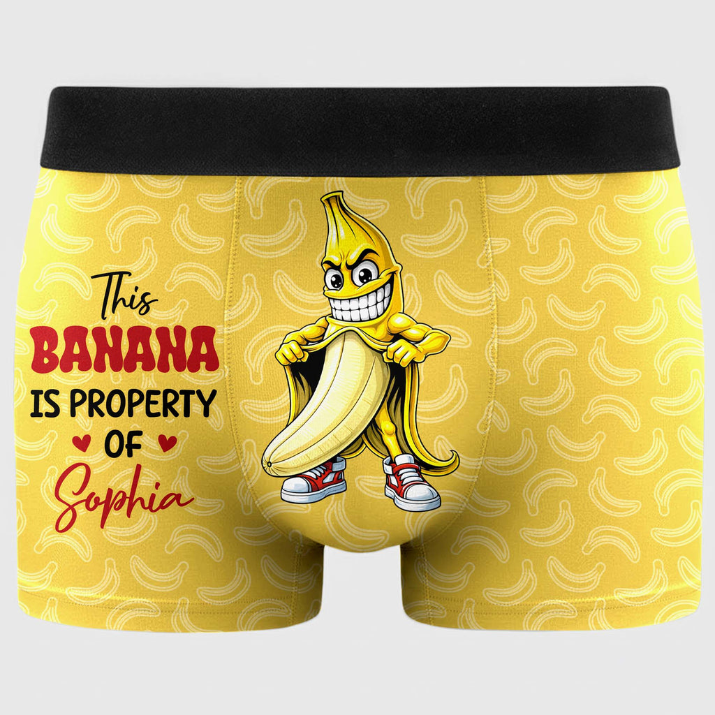 This Banana Property Of My Love Featuring Banana And Heart