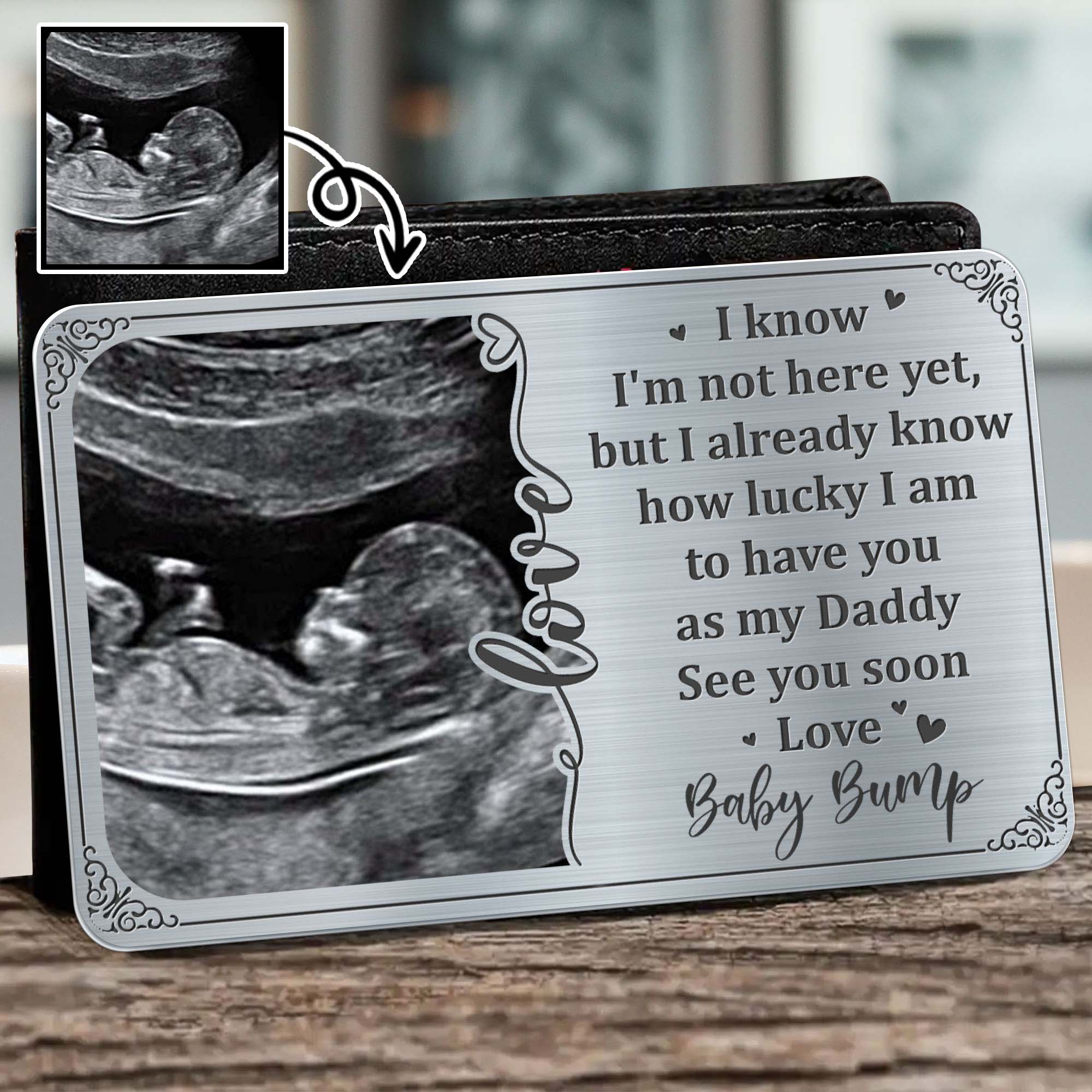 I Know I'm Not Here Yet, but I Already Know How Lucky, Ultrasound Image and Heart