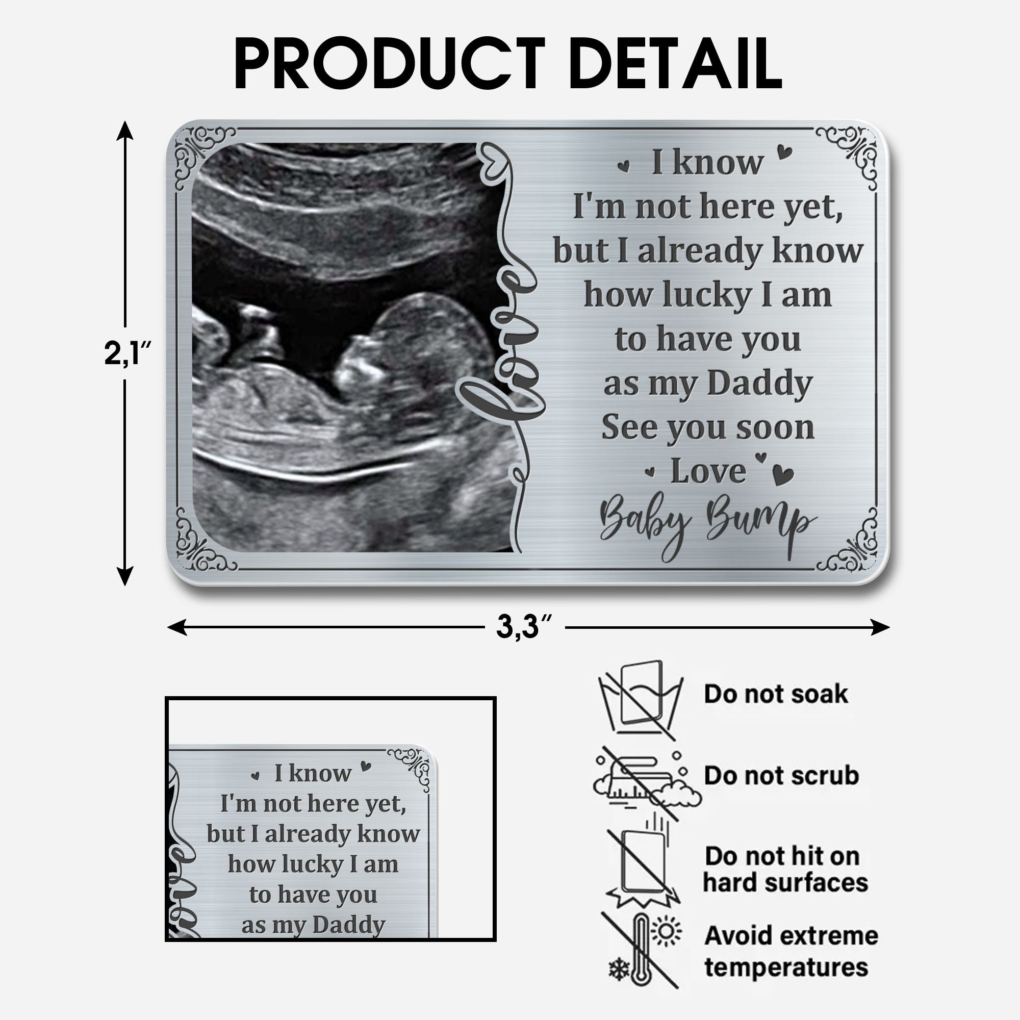 I Know I'm Not Here Yet, but I Already Know How Lucky, Ultrasound Image and Heart