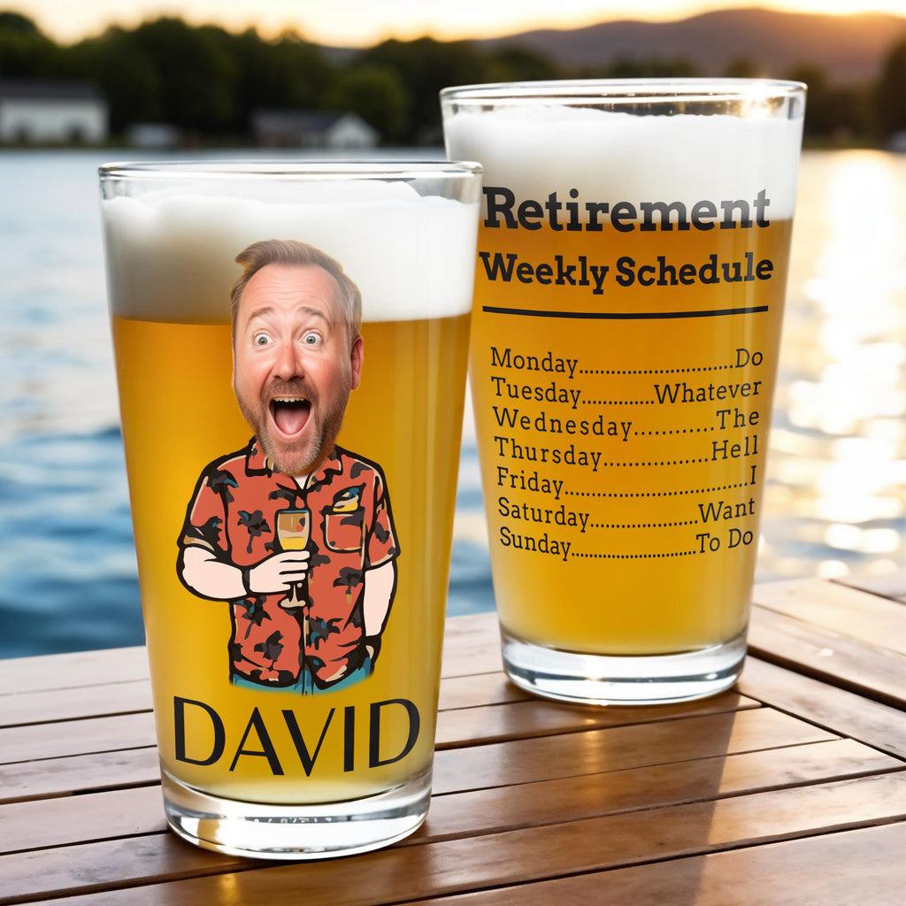 Retirement Weekly Schedule, Monday Do Tuesday Whatever