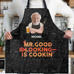 Mr Good Looking Is Cookin With Kitchen Utensils