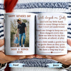 Walk Alongside Me, Daddy Heart Mug
