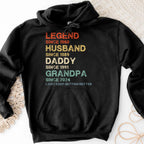 Legend Husband Daddy Grandpa Custom Year T-Shirt