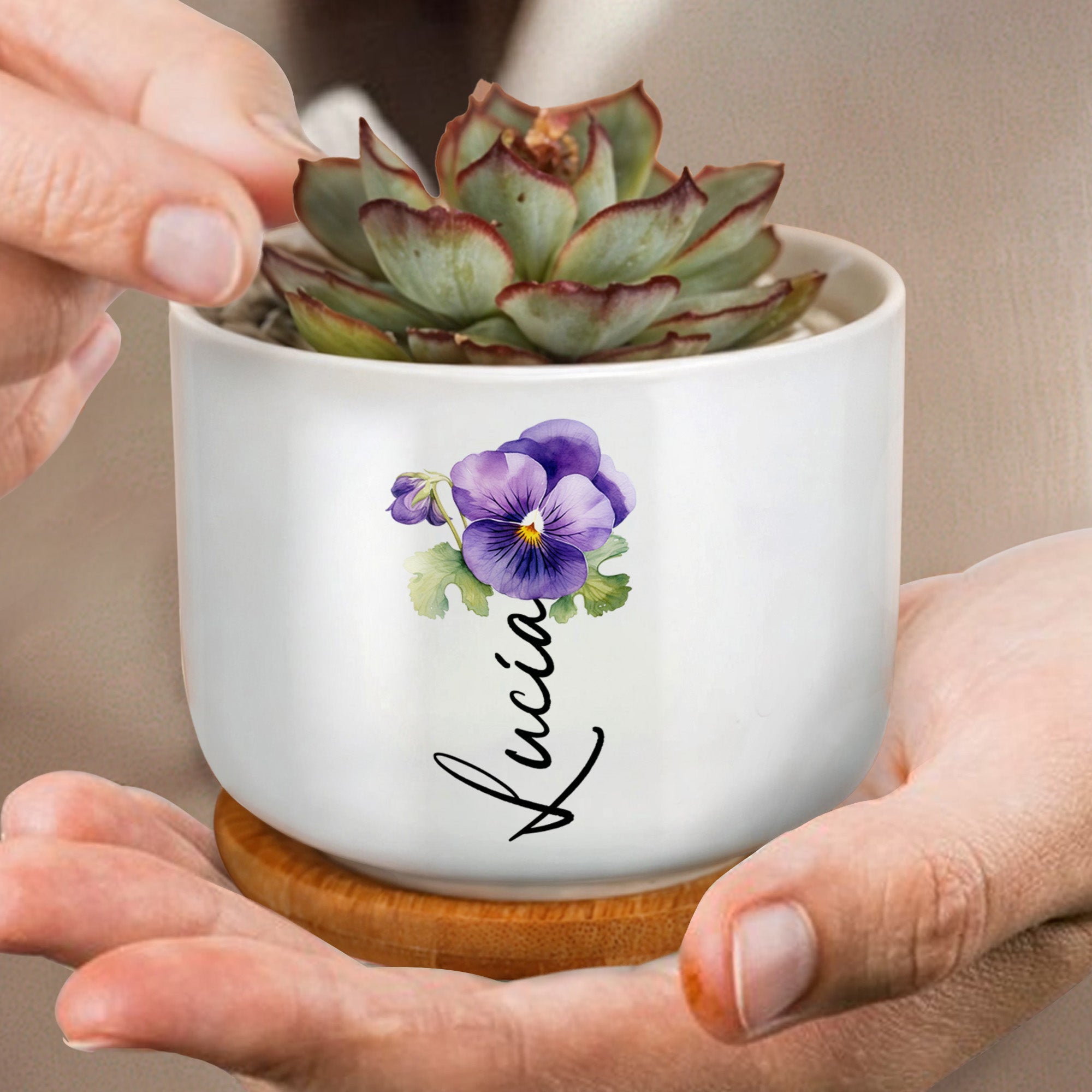 To My Daughter, The Only Thing Better Than Being Your Mother, Pansy Flower And Heart