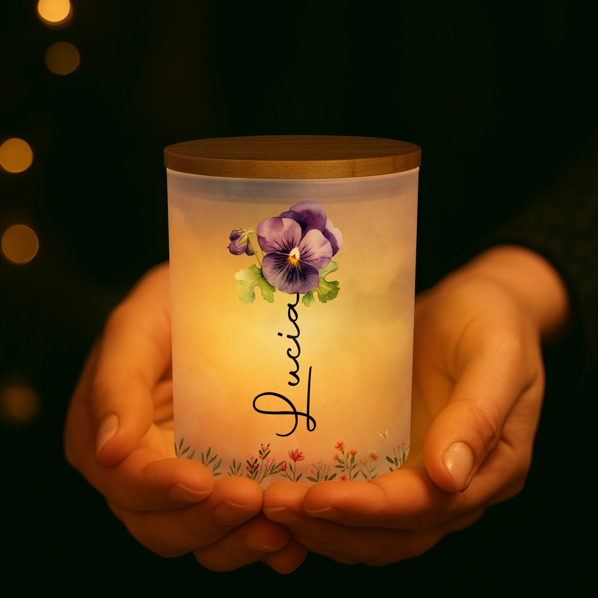 To My Daughter, Love From Mom, Butterfly And Flowers