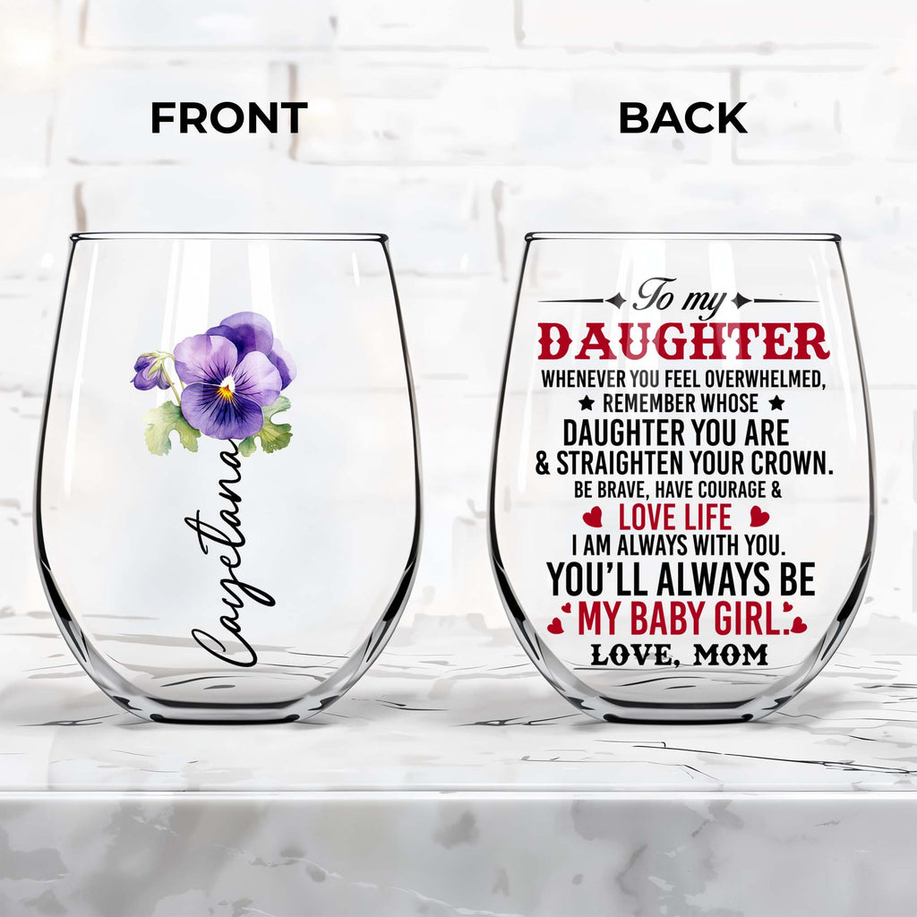 Courage & Love Life Inspirational Message for Daughter