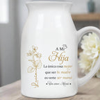 A Mi Hija - Personalized Ceramic Flower Vase - DAU135_CEV