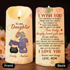 To My Daughter, Love Mom, Flowers