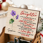 To My Daughter, Love Always, Hearts and Flowers