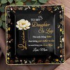 To My Daughter In Law, Love From Mom, Floral Design