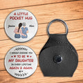 A Little Pocket Hug, Choose You Every Lifetime, Heart and Laurel Design