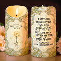 To My Daughter-In-Law, Gift of Life, Flowers and Butterfly Design
