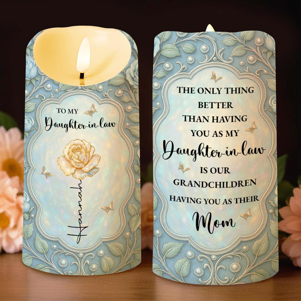 To My Daughter-In-Law, Flowers And Butterflies