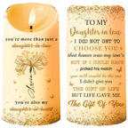 To My Daughter-In-Law, The Gift Of You, Flowers