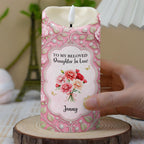 To My Beloved Daughter In Law, Flowers And Hearts