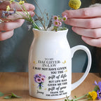 To My Daughter-In-Law, Gift Of You Flowers And Butterflies