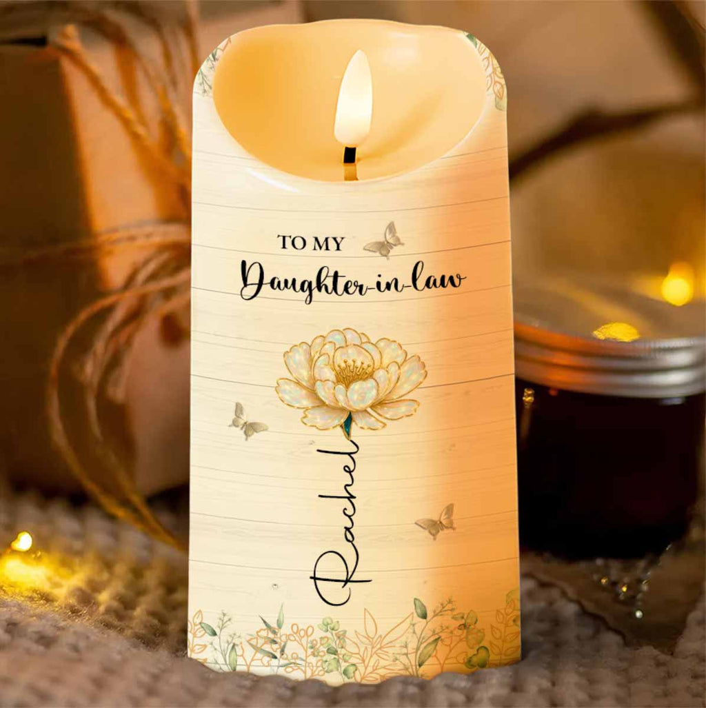 To My Daughter-in-Law, Love Forever With Butterflies And Flowers