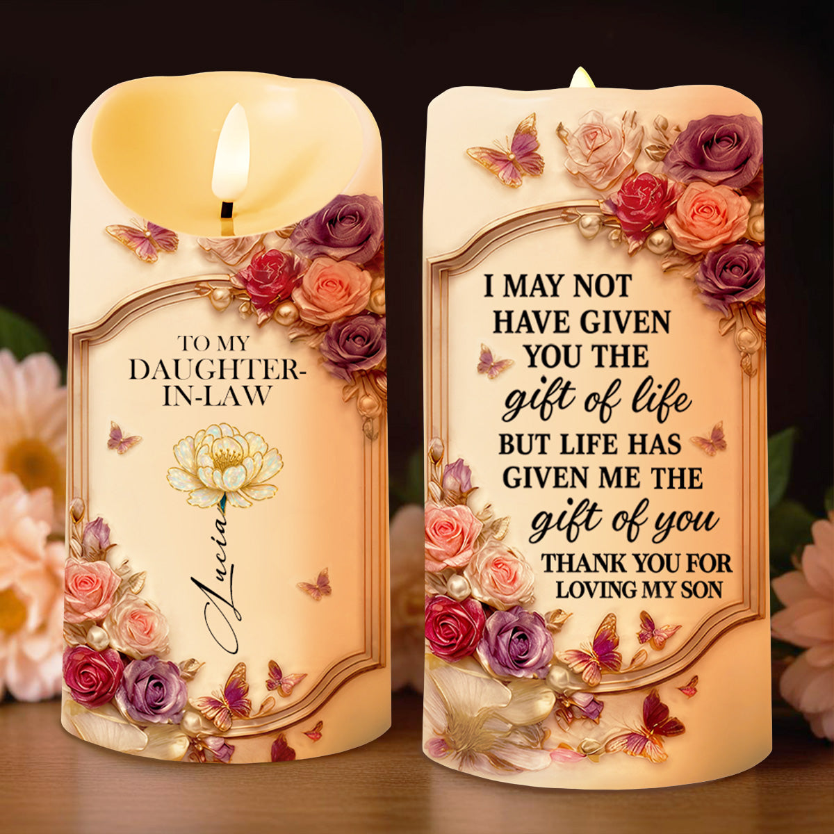 To My Daughter-In-Law, Thank You For Loving My Son
