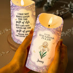 To My Daughter-In-Law, Gift Of Life, Flower And Butterflies Design