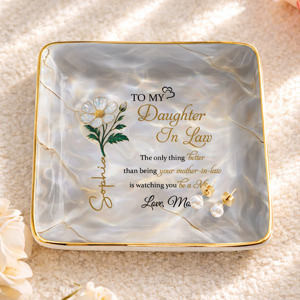 To My Daughter In Law, Watching You Be A Mom, Flower