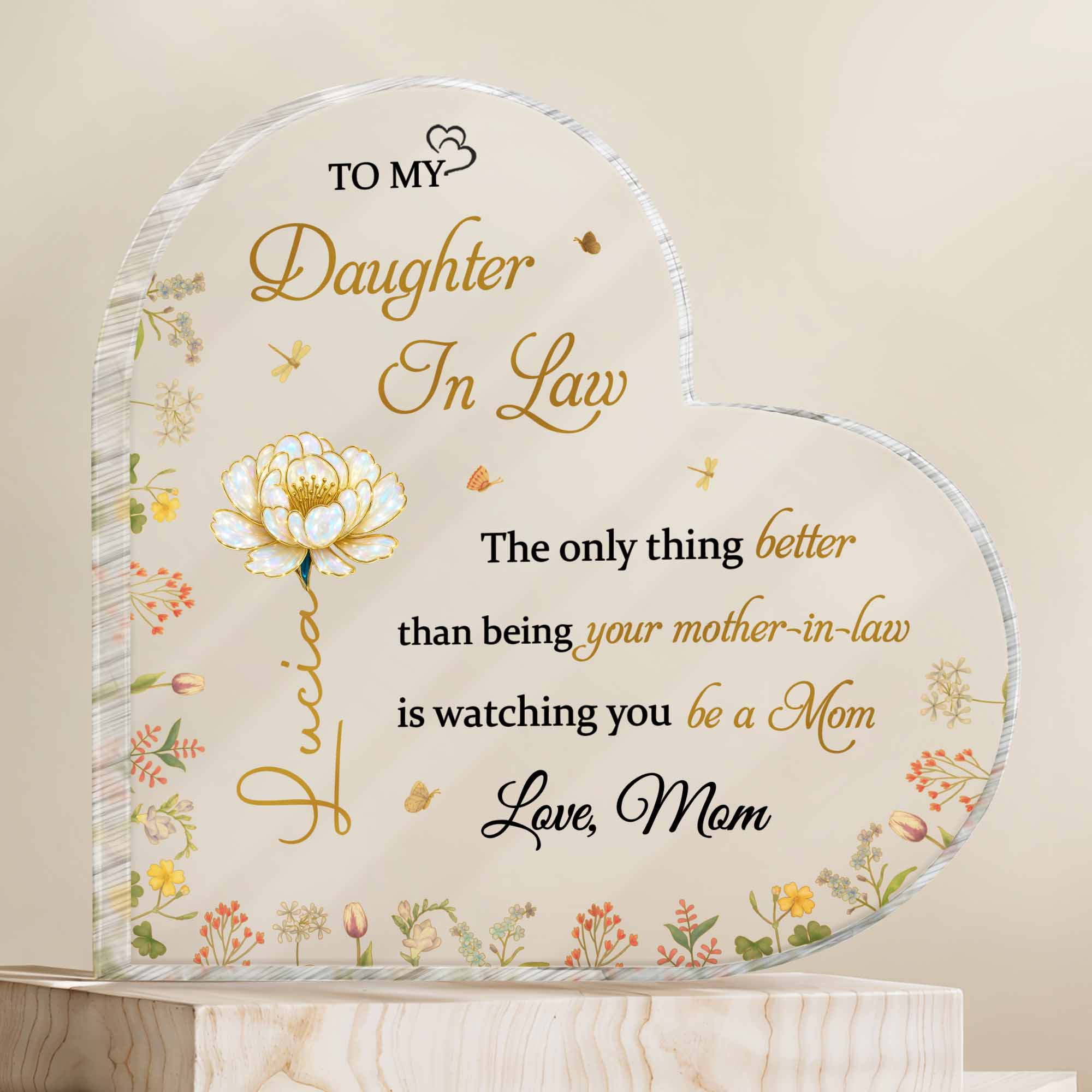 To My Daughter In Law, The Joy of Watching You Be a Mom