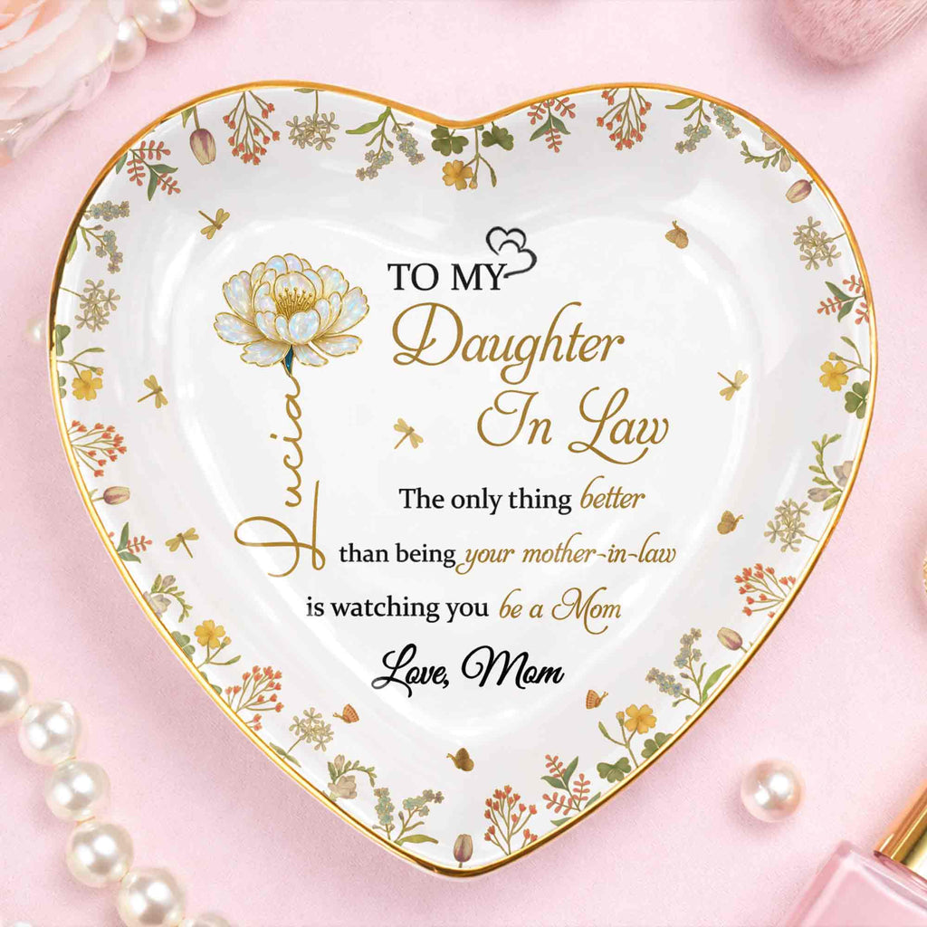 To My Daughter In Law Watching You Be A Mom Flower