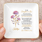 To My Daughter-in-Law, Embrace of Love With Flowers