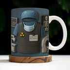 Radiologist Dr. Tommy, Radiology Vest and Medical Mask