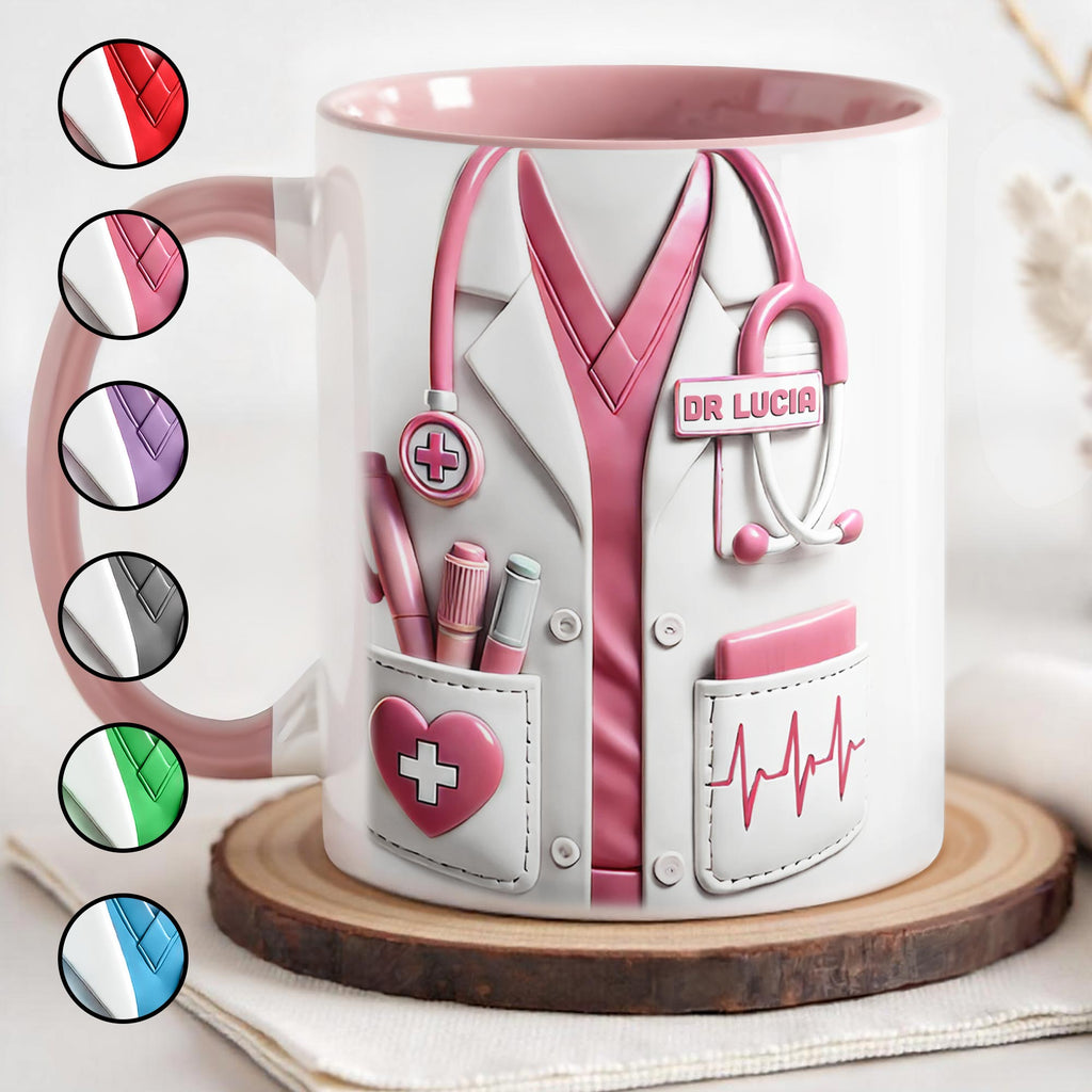 Celebrate The Dedication And Care Of Medical Professionals, Stethoscope, Medical Lab Coat