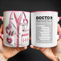 Essential Medical Equipment Gift For Healthcare Professionals - Personalized Custom Accent Mug - DOC009_AMUG